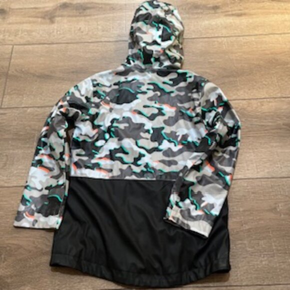 Cat & Jack Raincoat Jacket Boys Size Small (6-7) Full Zip Hooded Water Resistant - Picture 11 of 12